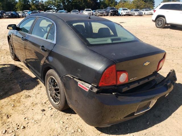 1G1ZG57B78F175628 - 2008 CHEVROLET MALIBU LS BLACK photo 3