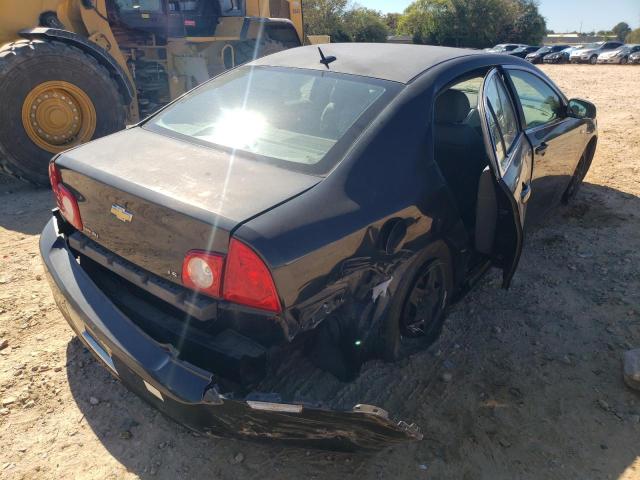 1G1ZG57B78F175628 - 2008 CHEVROLET MALIBU LS BLACK photo 4