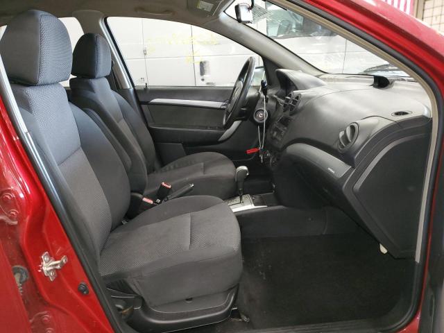 KL1TD5DE2BB131000 - 2011 CHEVROLET AVEO LS 红色 照片 5