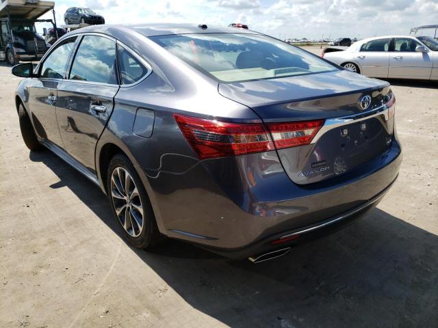 4T1BK1EB6GU219157 - 2016 TOYOTA AVALON XLE SILVER photo 3