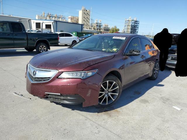 19UUB2F37GA001600 - 2016 ACURA TLX 勃艮第红 照片 2