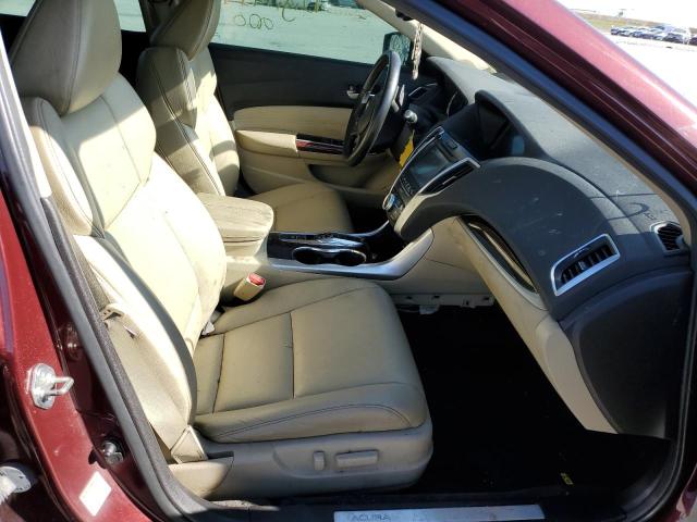 19UUB2F37GA001600 - 2016 ACURA TLX 勃艮第红 照片 5
