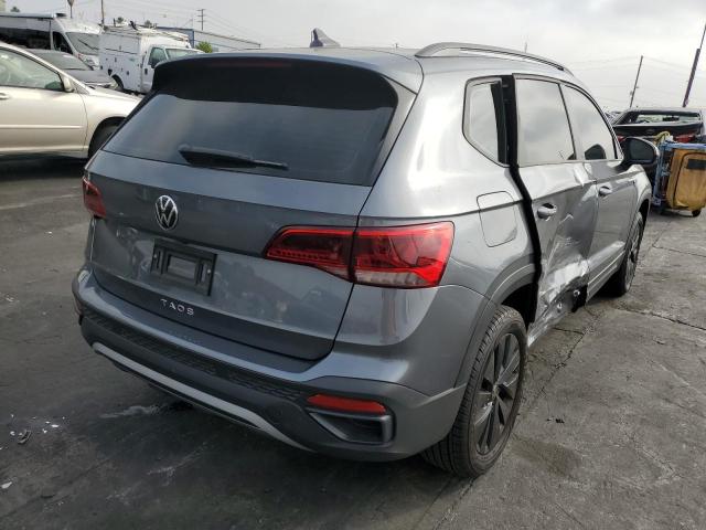 3VVCX7B2XNM018401 - 2022 VOLKSWAGEN TAOS S GRAY photo 4