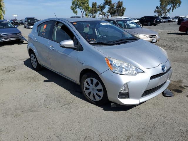 JTDKDTB37D1550544 - 2013 TOYOTA PRIUS C SILVER photo 1