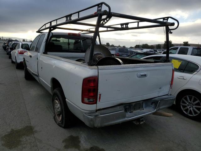 3D7KR28D15G767950 - 2005 DODGE RAM 2500 S WHITE photo 3