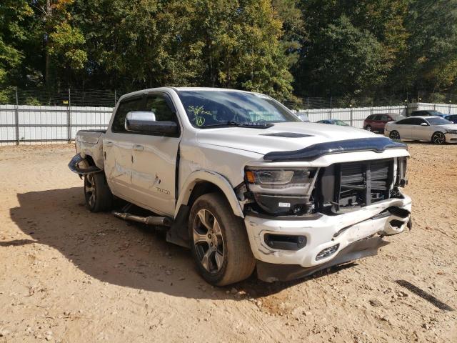 1C6SRFJT2KN861719 - 2019 RAM 1500 LARAM WHITE photo 1