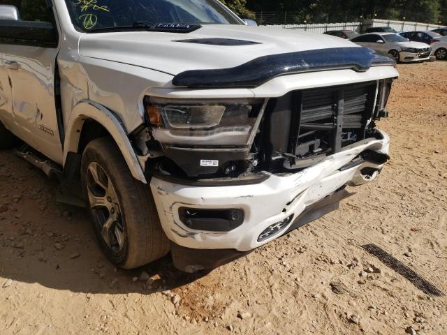 1C6SRFJT2KN861719 - 2019 RAM 1500 LARAM WHITE photo 9