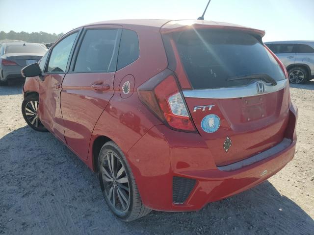 3HGGK5H87FM774558 - 2015 HONDA FIT EX RED photo 3