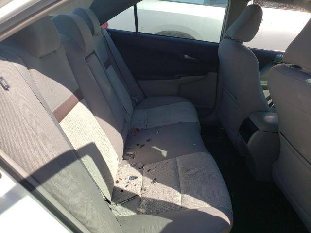 4T1BF1FK7CU115354 - 2012 TOYOTA CAMRY BASE WHITE photo 6