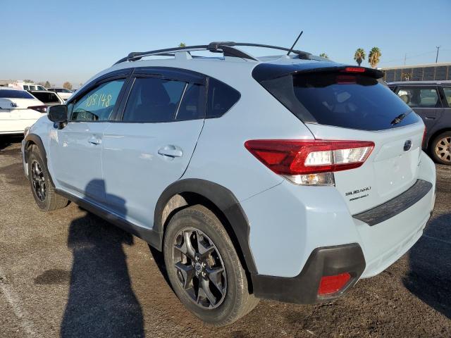 JF2GTAAC8JG218055 - 2018 SUBARU CROSSTREK BLUE photo 3