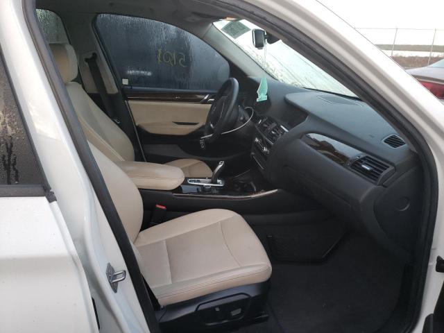 5UXWZ7C39H0V89560 - 2017 BMW X3 SDRIVE2 WHITE photo 5