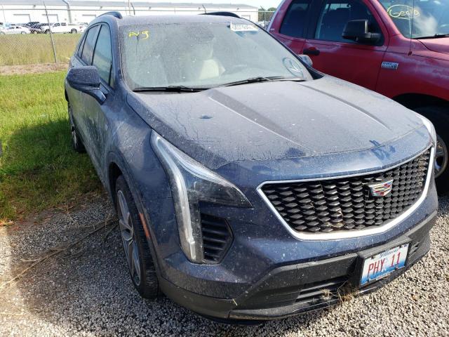 1GYFZFR4XKF153598 - 2019 CADILLAC XT4 SPORT BLUE photo 1