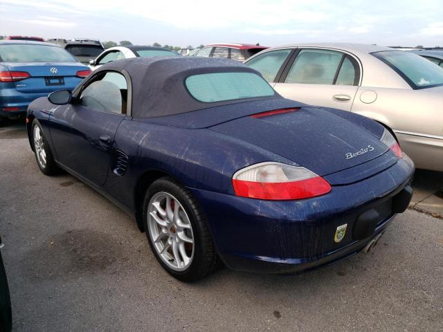 WP0CB29883U660134 - 2003 PORSCHE BOXSTER S BLUE photo 3