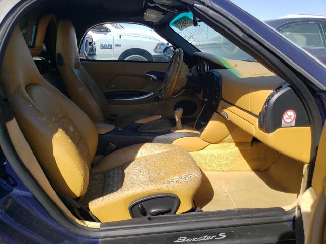 WP0CB29883U660134 - 2003 PORSCHE BOXSTER S BLUE photo 5