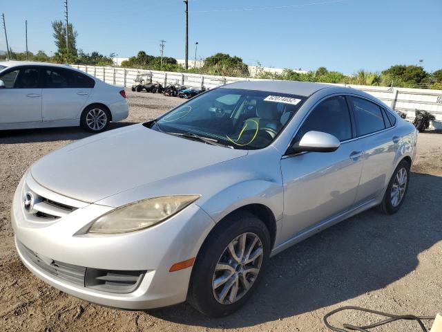 1YVHZ8BH1A5M09052 - 2010 MAZDA 6 I SILVER photo 2