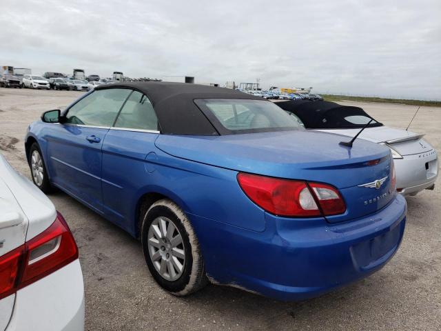 1C3LC45K28N608854 - 2008 CHRYSLER SEBRING BLUE photo 3