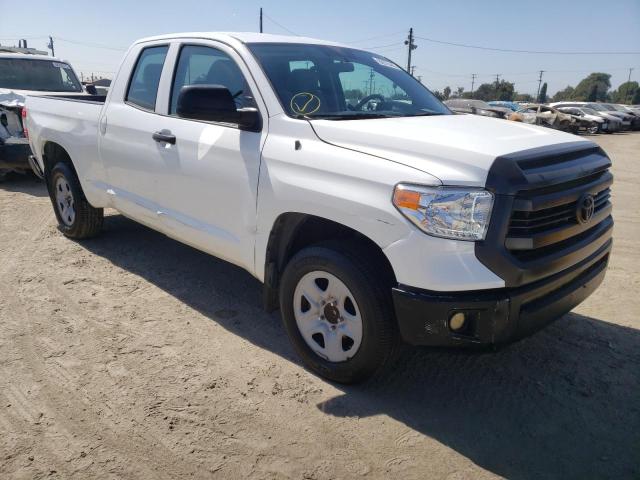 5TFRU5F16EX032264 - 2014 TOYOTA TUNDRA DOU WHITE photo 1