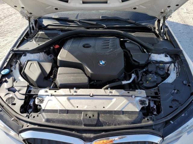 3MW5R7J51K8B03450 - 2019 BMW 330XI WHITE photo 7