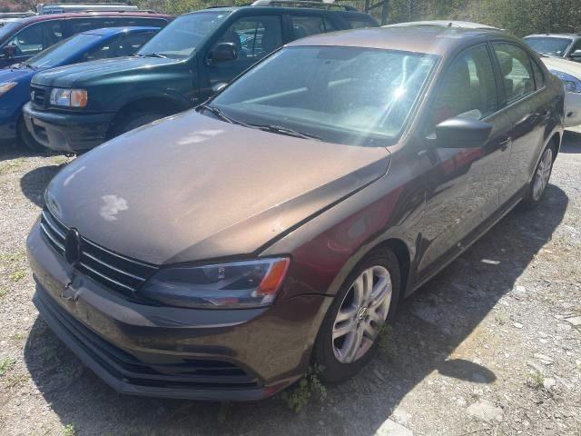 3VW2K7AJ7FM202825 - 2015 VOLKSWAGEN JETTA BASE BROWN photo 2