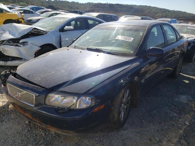 YV1TS91D021274187 - 2002 VOLVO S80 T6 TUR BLUE photo 2