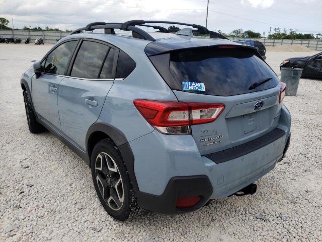 JF2GTANC0KH217696 - 2019 SUBARU CROSSTREK BLUE photo 3