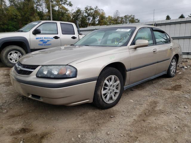 2G1WF52E339109084 - 2003 CHEVROLET IMPALA TAN photo 2