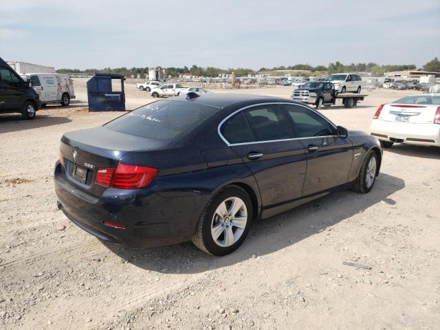 WBAXH5C51CDW03318 - 2012 BMW 528 XI BLUE photo 4