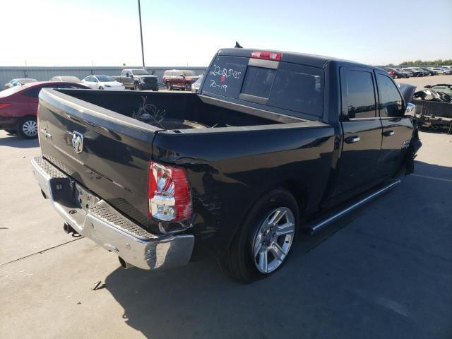 1C6RR6LT6JS255142 - 2018 RAM 1500 SLT BLACK photo 4