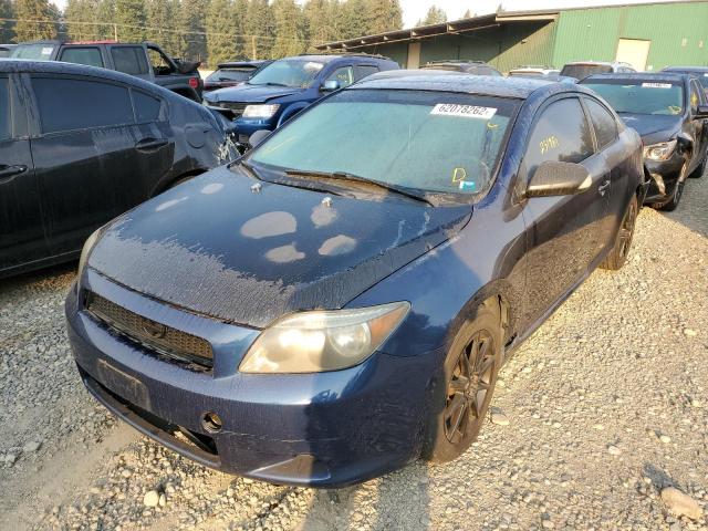 JTKDE177150011424 - 2005 TOYOTA SCION TC ლურჯი ფოტო 2