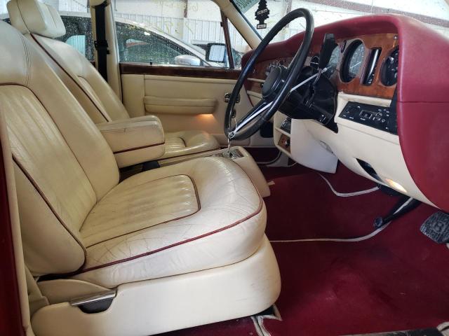 SCBZS0T03FCH12187 - 1984 BENTLEY MULSANNE RED photo 5