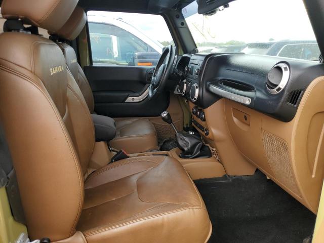 1C4AJWBG8DL614751 - 2013 JEEP WRANGLER S GREEN photo 5