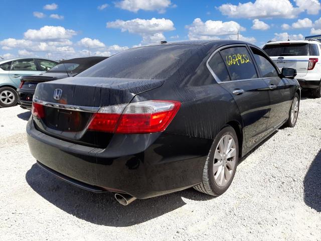 1HGCR2F87DA266757 - 2013 HONDA ACCORD EXL BLACK photo 4