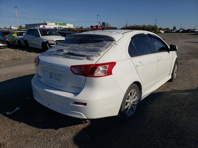 JA32X2HU7CU606558 - 2012 MITSUBISHI LANCER ES/ WHITE photo 4