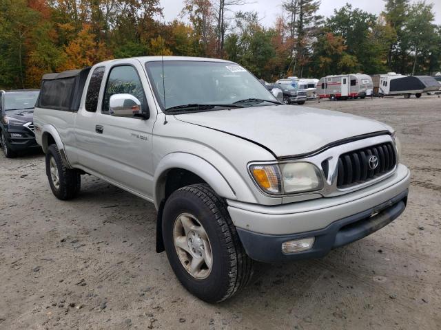 5TEWN72N22Z072608 - 2002 TOYOTA TACOMA XTR SILVER photo 1