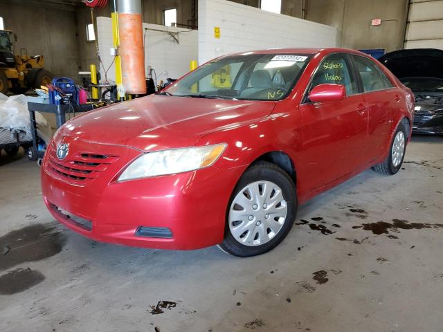 4T1BE46K18U206826 - 2008 TOYOTA CAMRY CE BURGUNDY photo 2