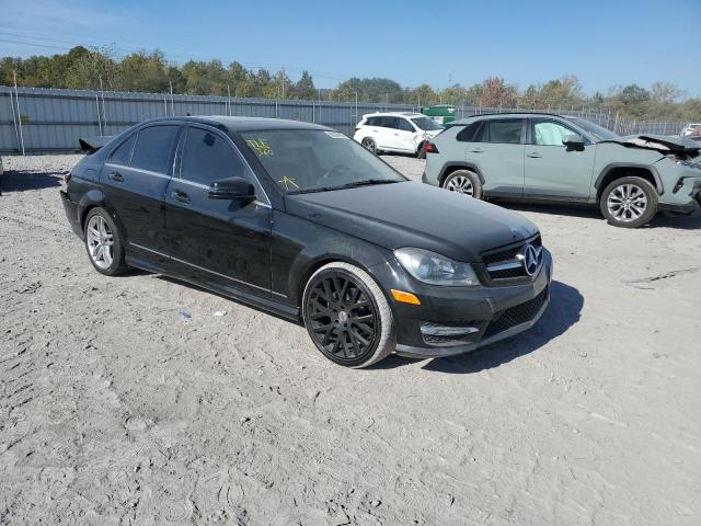 WDDGF4HB6DA759235 - 2013 MERCEDES-BENZ C 250 BLACK photo 1