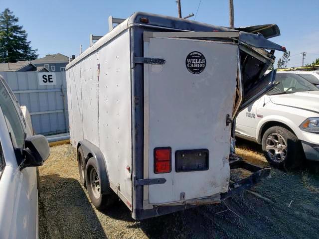 1WC200F27R4017785 - 1994 WELLS CARGO TRAILER WHITE photo 3