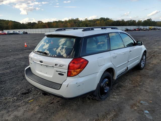 4S4BP86C064315012 - 2006 SUBARU LEGACY OUT WHITE photo 4