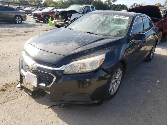1G11C5SLXEF266087 - 2014 CHEVROLET MALIBU 1LT 黑色 照片 2