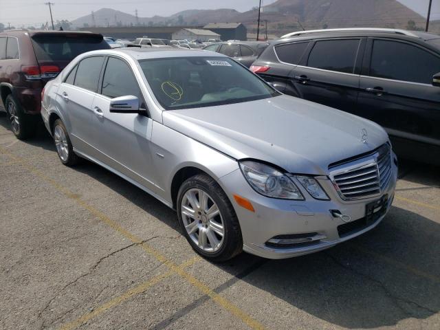 WDDHF2EB4CA558039 - 2012 MERCEDES-BENZ E 350 BLUE SILVER photo 1