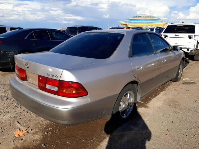 JT8BF28G0W5022160 - 1998 LEXUS ES 300 TAN photo 4