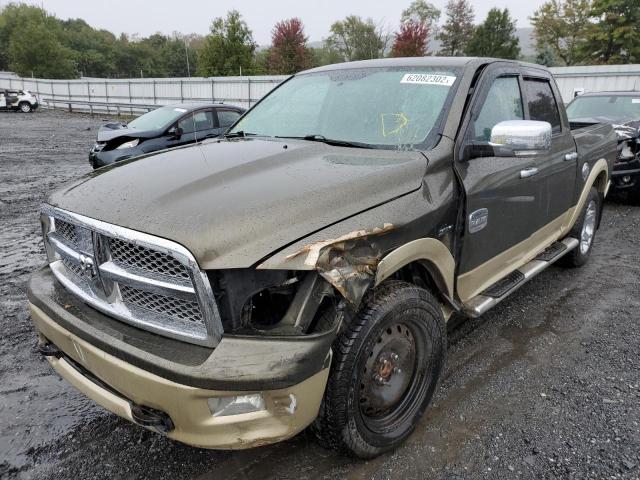 1C6RD7PTXCS166675 - 2012 DODGE RAM 1500 L BROWN photo 2