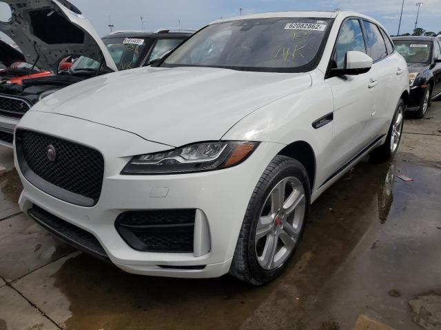 SADCL2BV8HA068985 - 2017 JAGUAR F-PACE R - WHITE photo 2