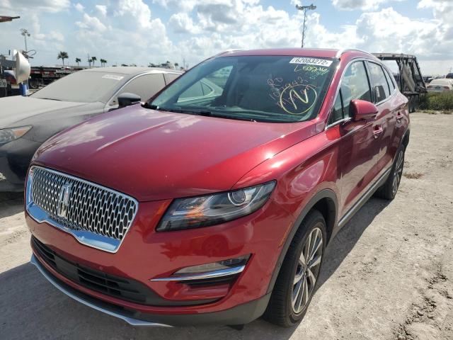 5LMTJ3DH6KUL50216 - 2019 LINCOLN MKC RESERV RED photo 2