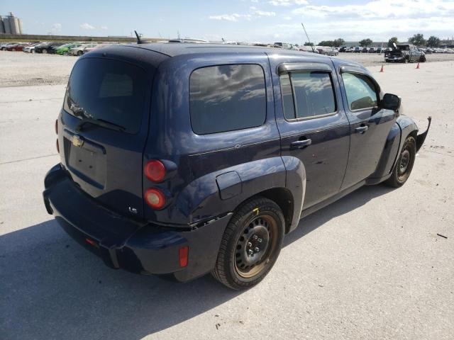 3GNCA13D58S669973 - 2008 CHEVROLET HHR LS 蓝色 照片 4