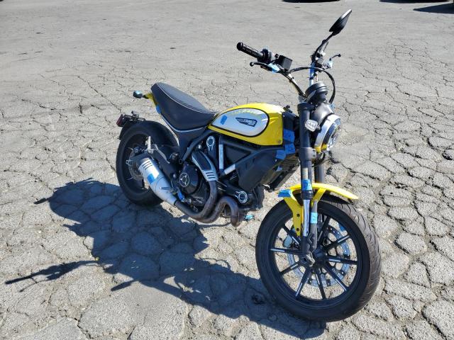 ML0KAFPMXLT001869 - 2020 DUCATI SCRAMBLER YELLOW photo 1