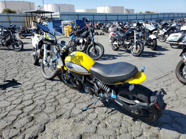 ML0KAFPMXLT001869 - 2020 DUCATI SCRAMBLER YELLOW photo 3