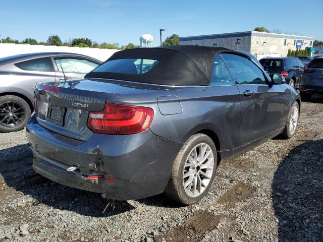 WBA1L9C56GV325351 - 2016 BMW 228 XI SUL GRAY photo 4