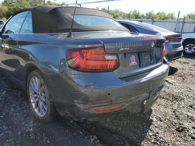 WBA1L9C56GV325351 - 2016 BMW 228 XI SUL GRAY photo 9