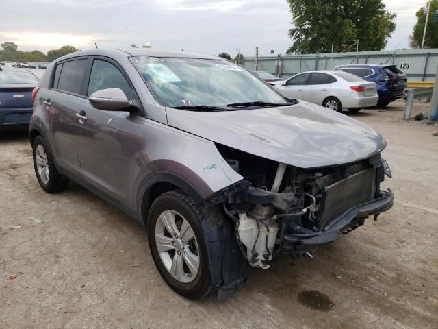 KNDPB3A20D7423412 - 2013 KIA SPORTAGE B GRAY photo 1